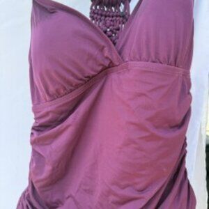 NWT Sexy Back one piece swimsuit size 16, soft cups .